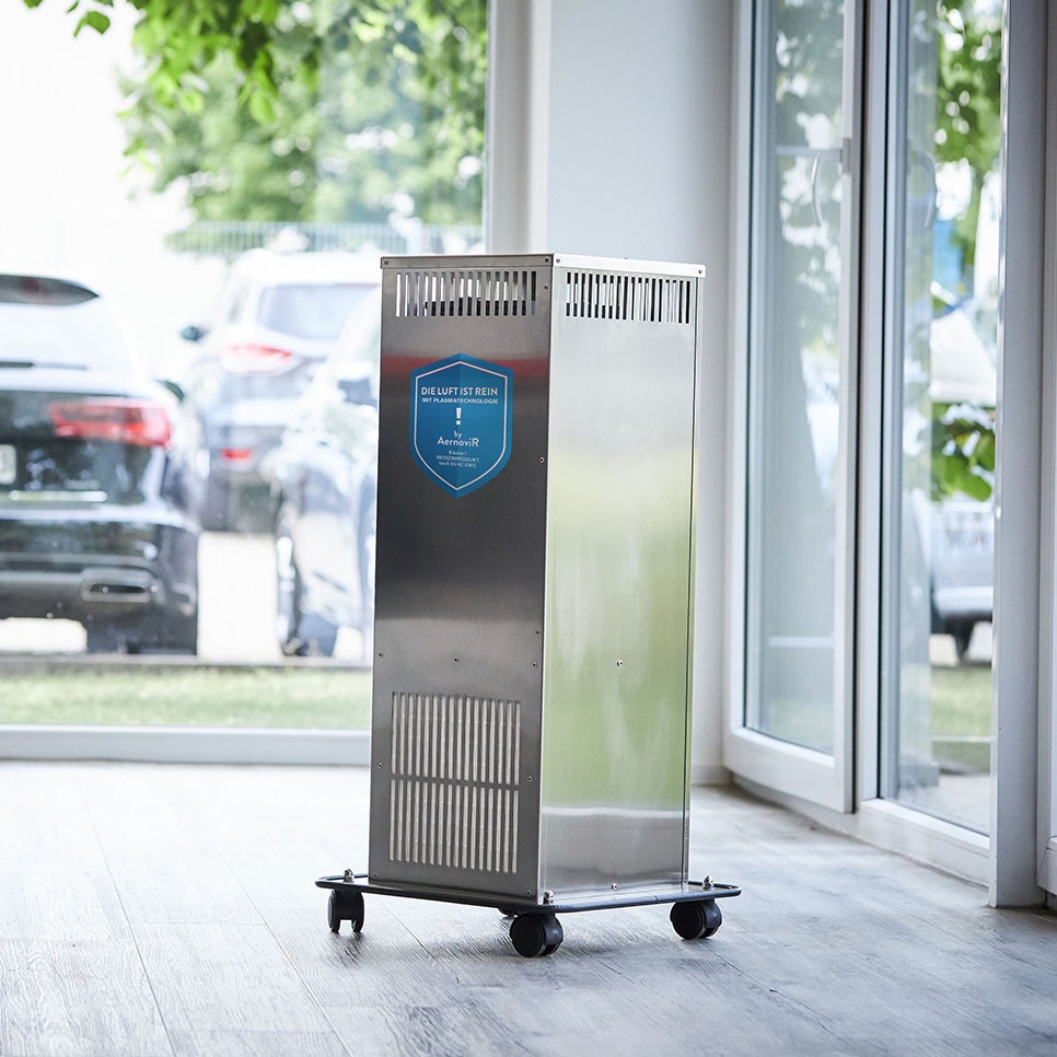 Hochintensiv-Plasma-Luftentkeimung